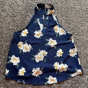 Floral tank top